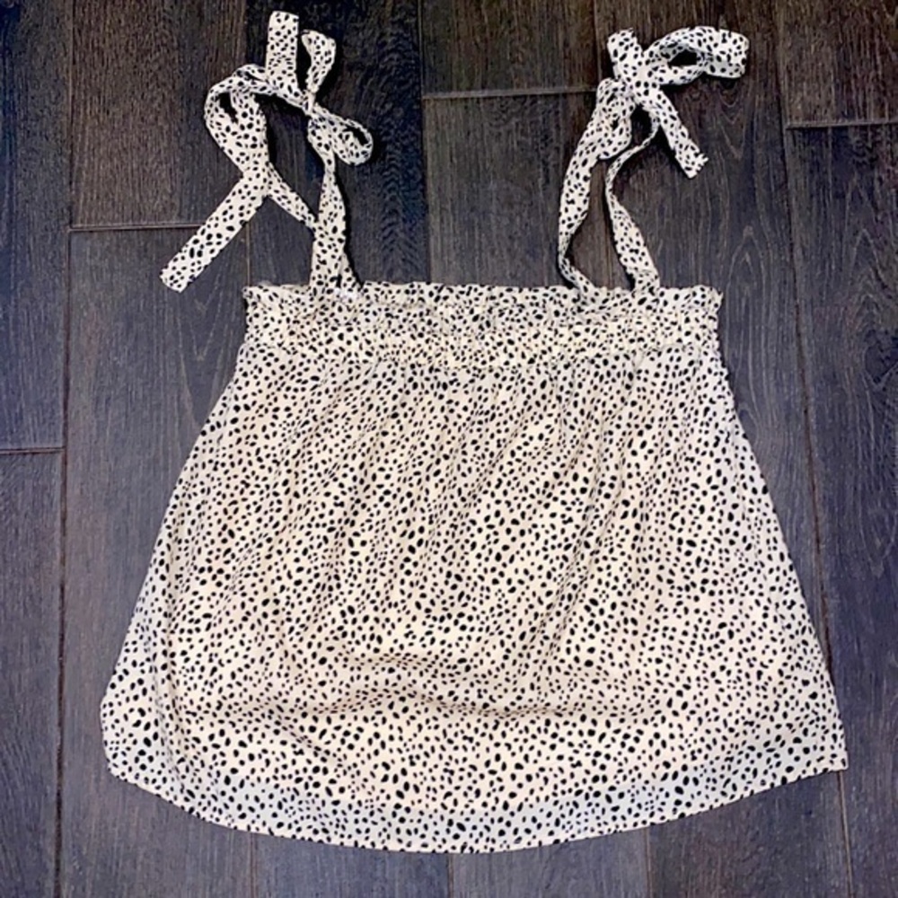 Cheetah print tank top